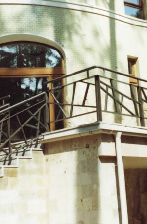 кованое балконное ограждение